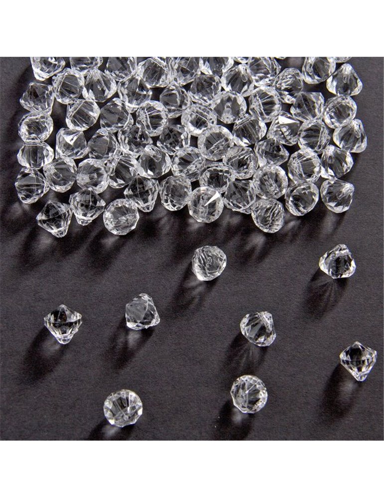 Party Diamonds Clear 9mm