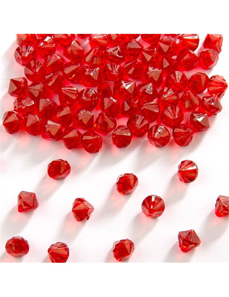 Party Diamonds Red 9mm