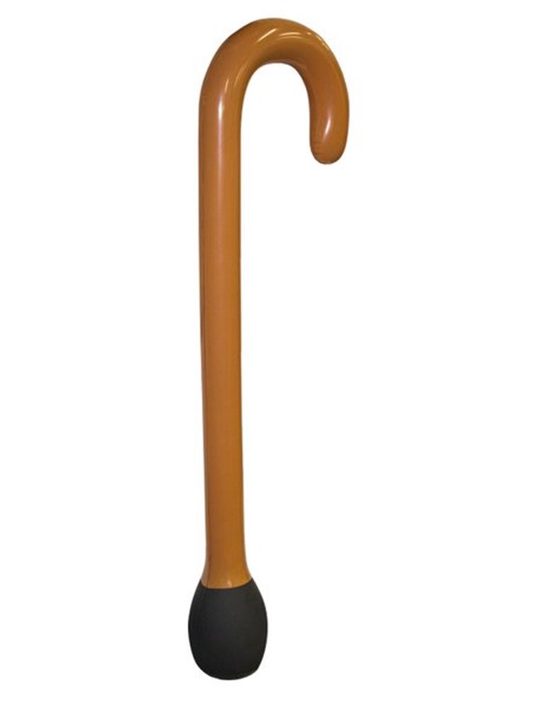 Inflatable Walking Stick Brown 90cm