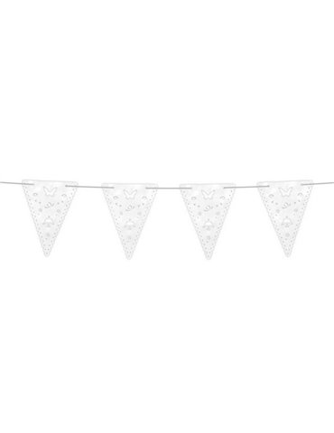 Wedding Bunting Pearl w Doves and Bells