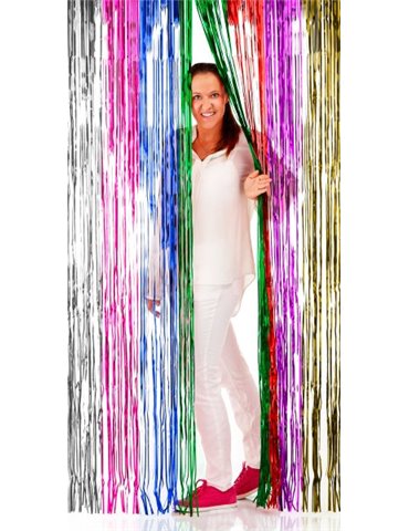 Shimmer Curtain Foil Multi Colour 2m x 1