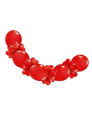 Balloon Kit Love Garland of Red Balloon