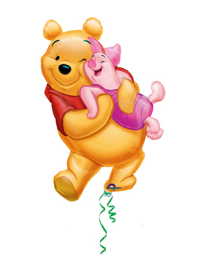 Balloon Foil Winnie the Pooh Hug 32"