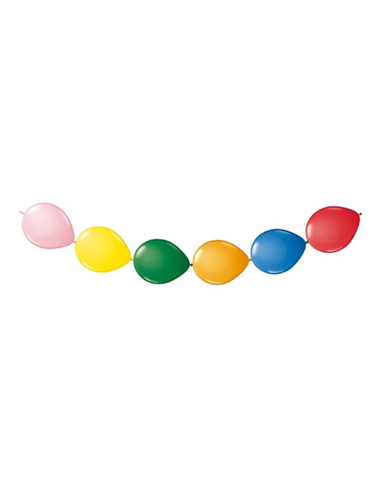 Balloon Link 3m - 30cm Assort 8s