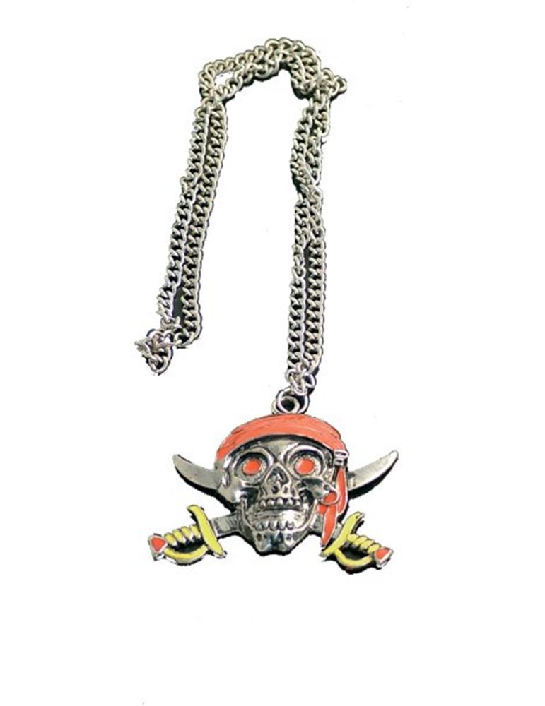 Party Accessory Necklace Pirate 10 x 8 c