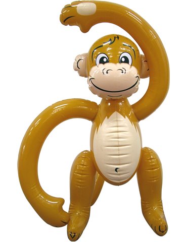 Inflatable Monkey 61cm