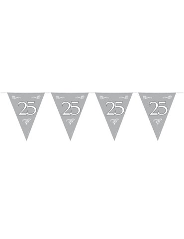 Bunting Aniversary Silver 25th 10m