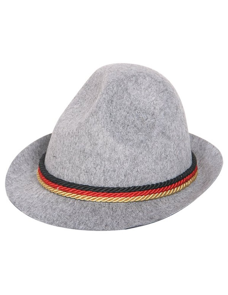 Hat Trilby Beer Fest Grey with Band