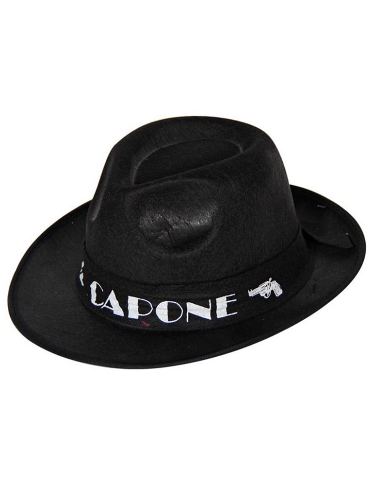 Hat Al Capone Black