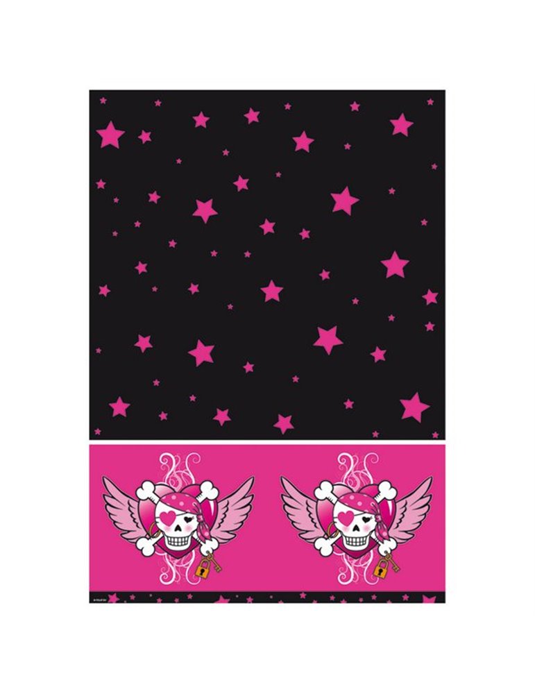 Pirate Girl Birthday Tablecover 130 x 18