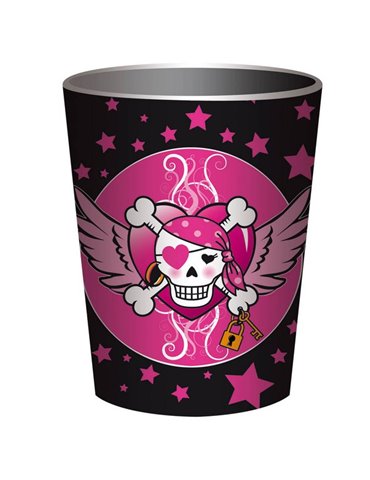 Pirate Girl Birthday Cups 250ml 8 packet