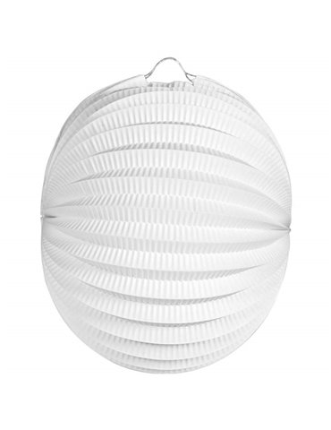 Party Lantern Round white 22cm