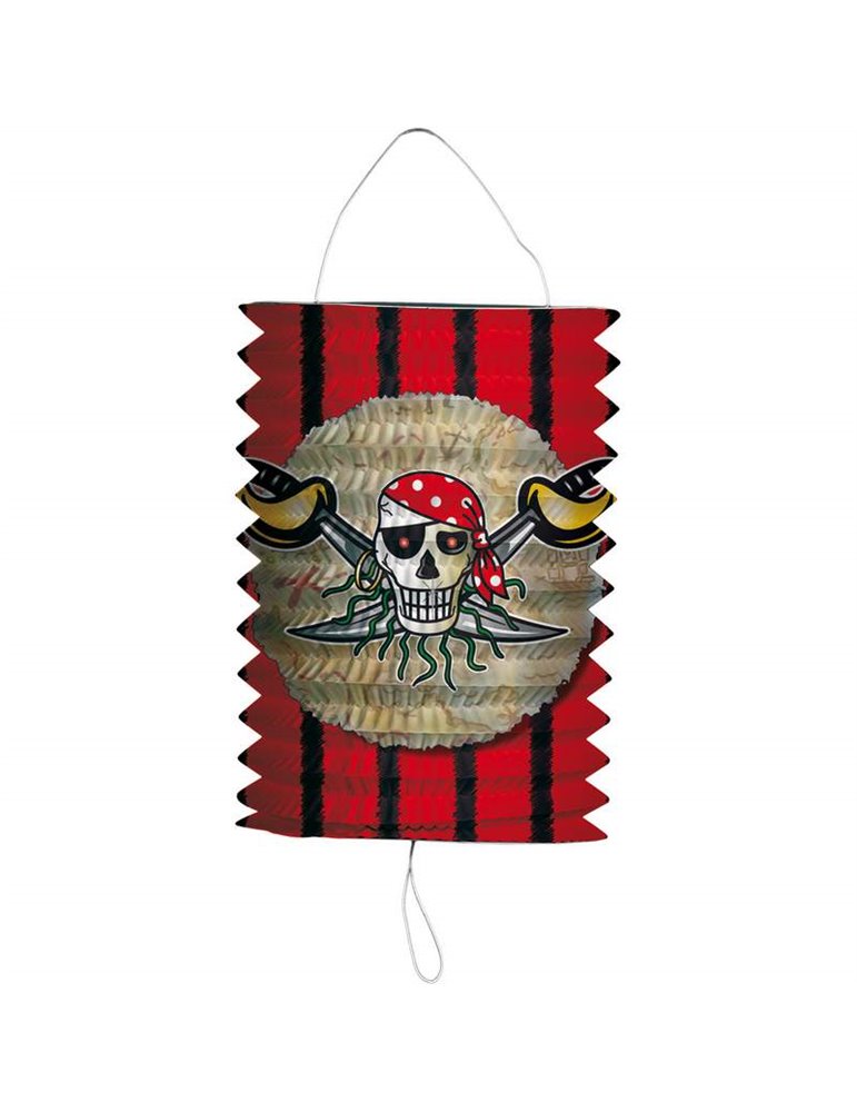 Party Lantern Pirate 16cm