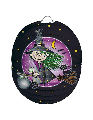 Party Lantern Witch 22cm