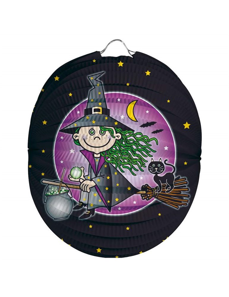 Party Lantern Witch 22cm