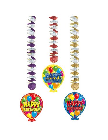 Party Hanging Balloon decor 3's