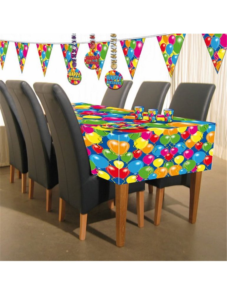 Party Table Cover Balloon 130cm x 180cm