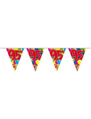 Bunting Balloon for 95th Birthday