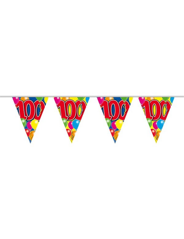 Bunting Balloon for 100th Birthday