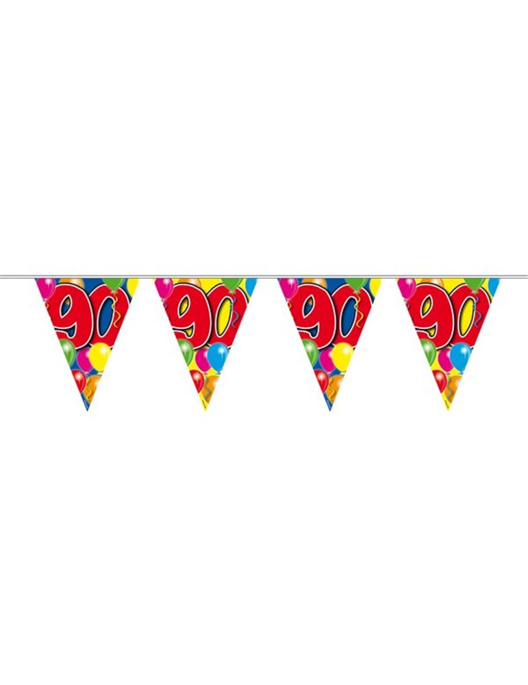 Bunting Balloon for 90th  Birthday