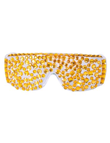 Party Glasses Diamond Gold Lady