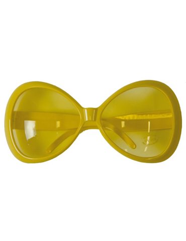 Party Glasses Large Yellow