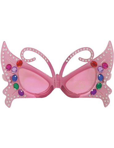 Party Glasses Fairy Pink