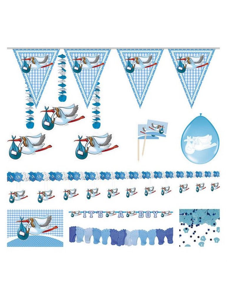 Party Decorating Pack Celebrate Blue