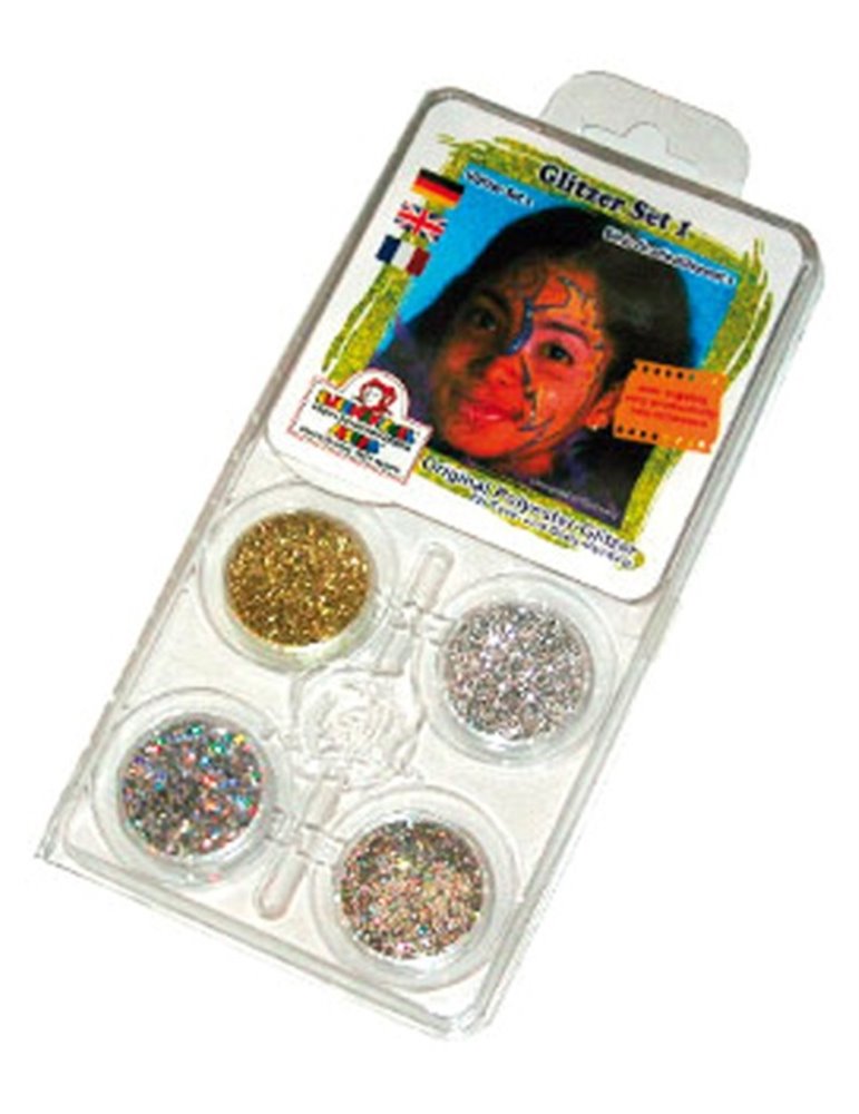 Glitter Motif Set Face Set 1