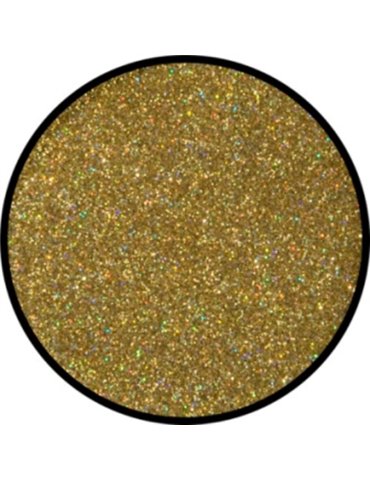 Glitter Holographic Jewel Golden fine