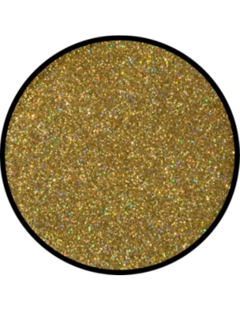 Glitter Holographic Jewel Golden fine