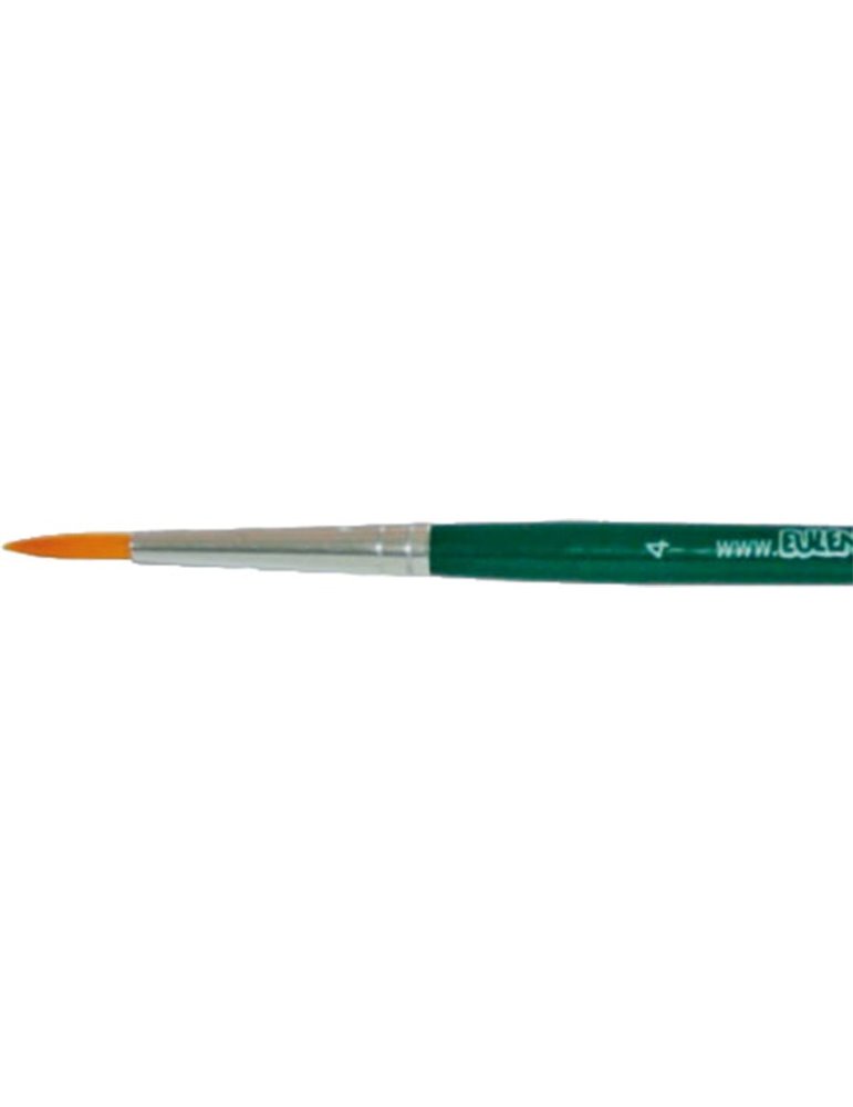 Brush Round Size 4 Green