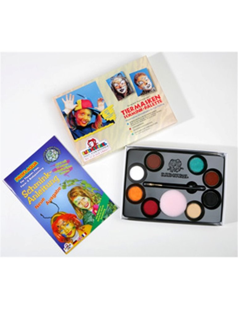 Palette 8 Colour Animal Make-up Boxed