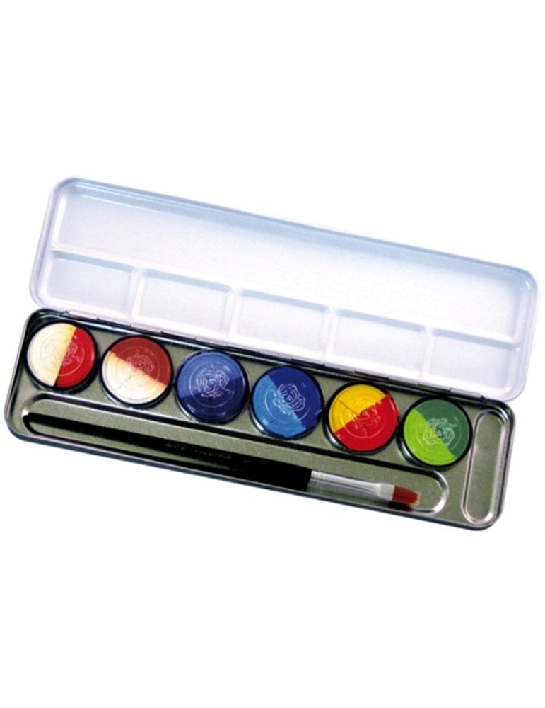 Metal Paint Box One Stroke Rainbow