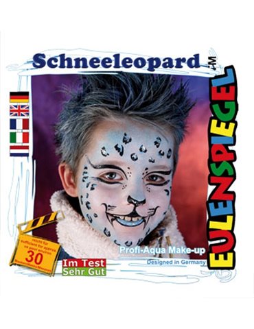 Face Pack 4 Colours Snow Leopard