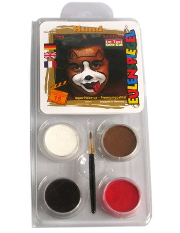 Face Pack 4 Colours Dog