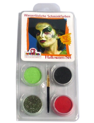 Face Pack 4 Colours Halloween