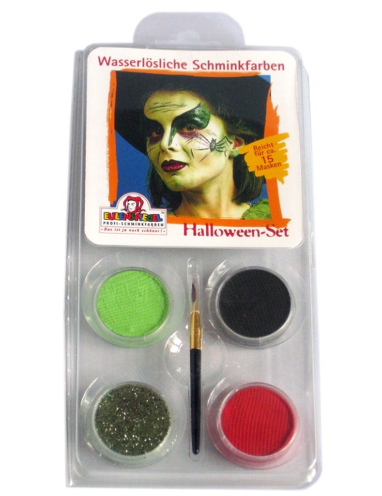 Face Pack 4 Colours Halloween