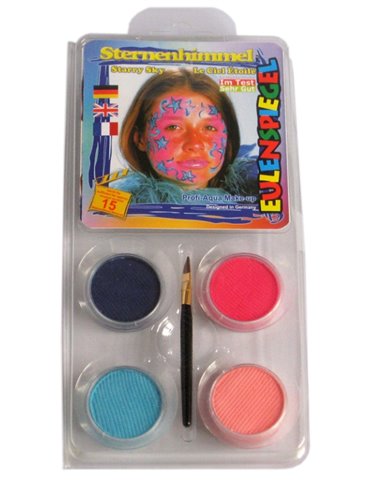 Face Pack 4 Colours Starry Sky