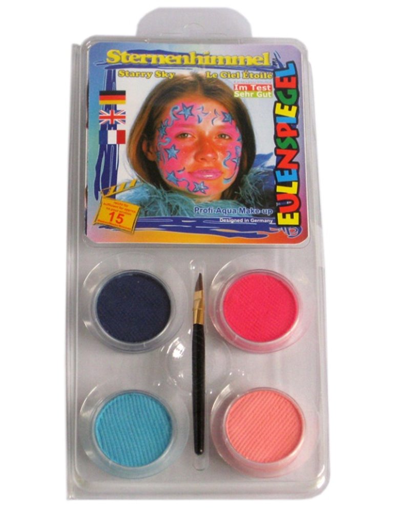 Face Pack 4 Colours Starry Sky