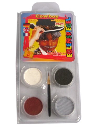 Face Pack 4 Colours Cowboy