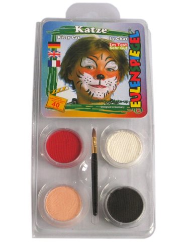 Face Pack 4 Colours Cat