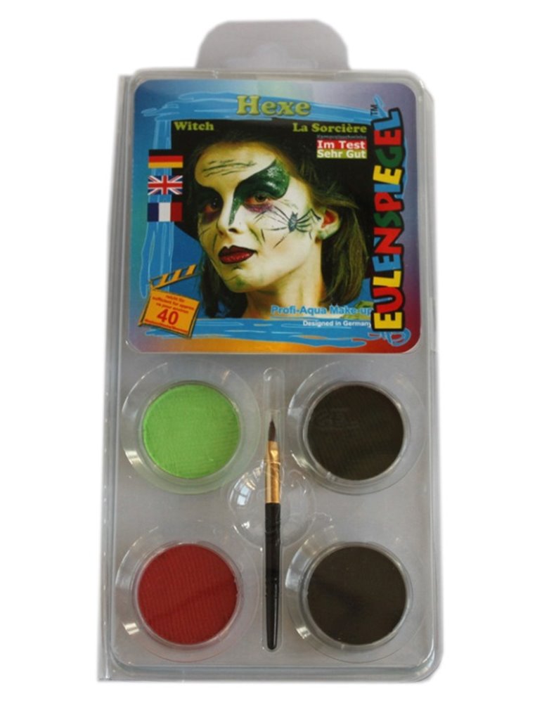 Face Pack 4 Colours Witch