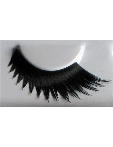 Eye Lashes Serrated Diagonal Black L