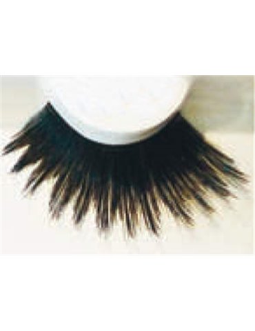 Eye Lashes Serrated Black Long