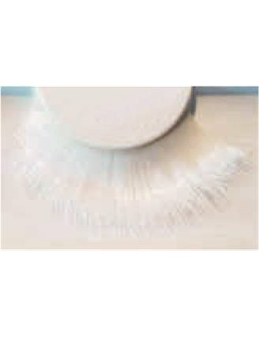 Eye Lashes Fun White Medium Long