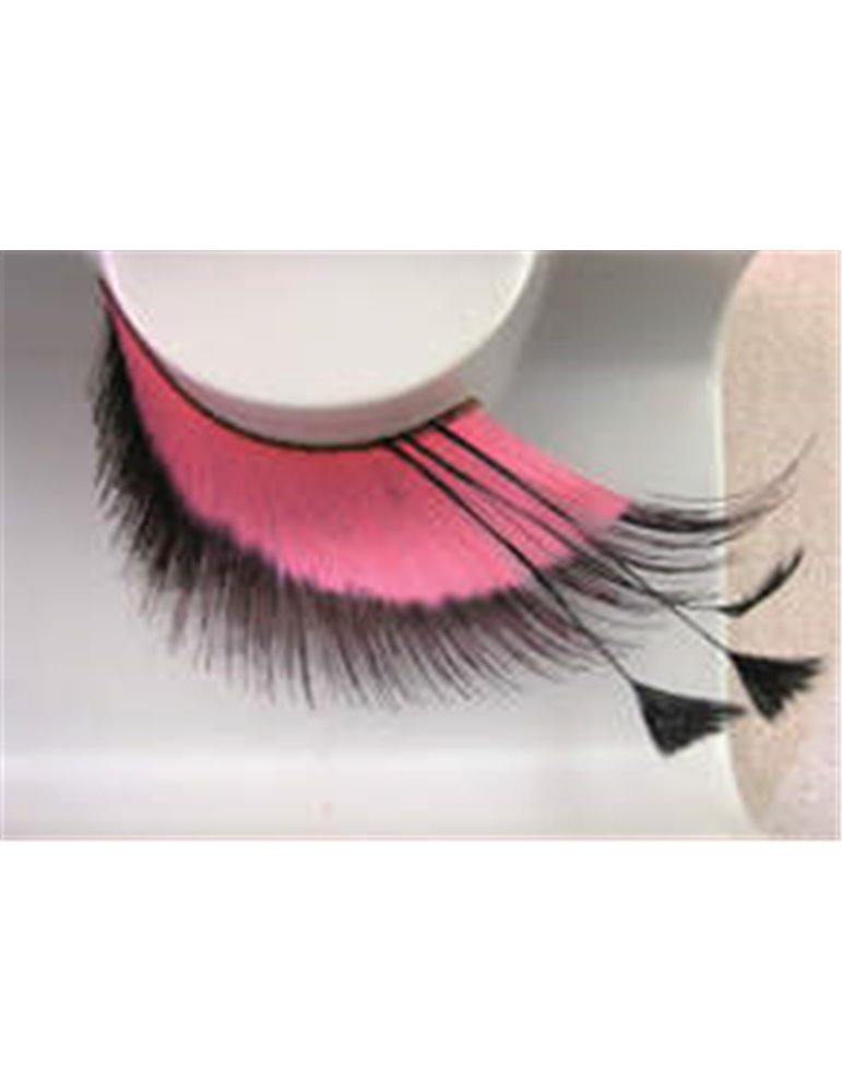 Eye Lashes Fun Rose & Black