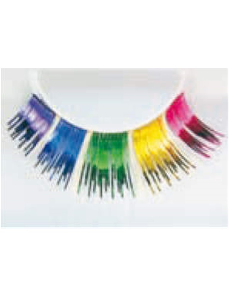 Eye Lashes U V Five Colours