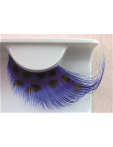 Eye Lashes Feather Black Spot on Bl