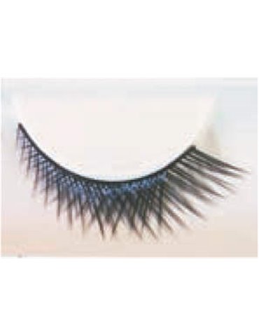 Eye Lashes Crossed Short/Long Black